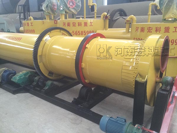  山東的客戶，您采購(gòu)的0.8x6m雞糞烘干機(jī)已發(fā)出